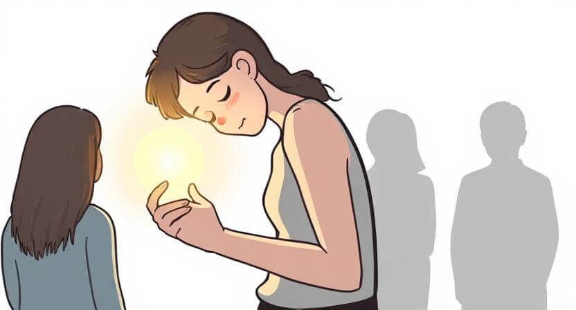 the helper’s blind spot